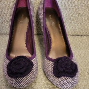 Purple Lindsay Phillips Heels - Size 8.5